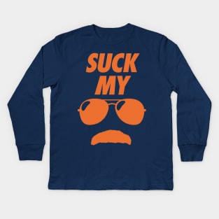 Suck My Chicago Kids Long Sleeve T-Shirt